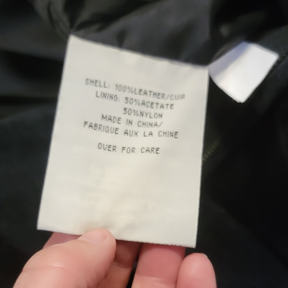 Leather Suede black bootcut pants - Picture 6 of 10